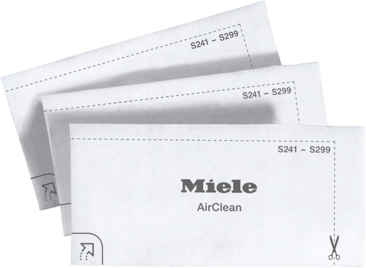 Miele AirClean Filters for All Miele Bagged Canister Vacuum Cleaners