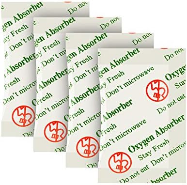 O2frepak 100CC(100Packets) Food Grade Oxygen Absorbers Packets Food Storage