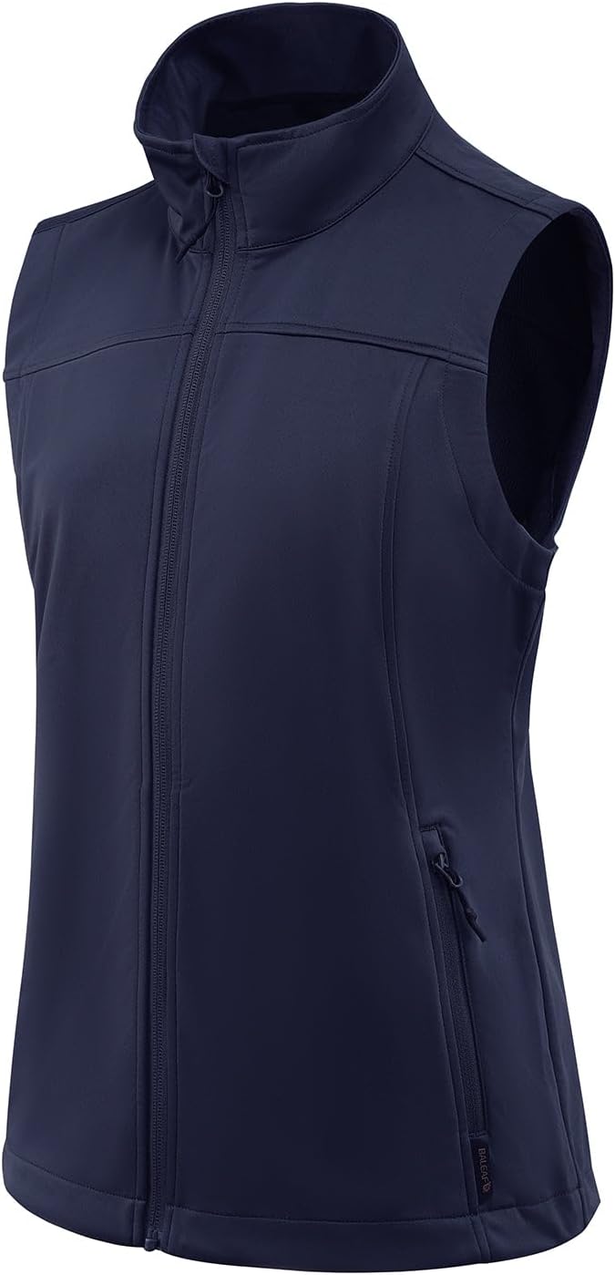 baleaf Women's Lightweight Running Vest Sleeveless Softshell Jacket