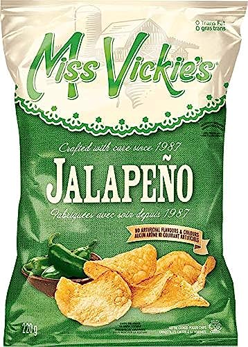 Miss Vickies Jalapeno Kettle Cooked Potato Chips 220g (2-Pack)