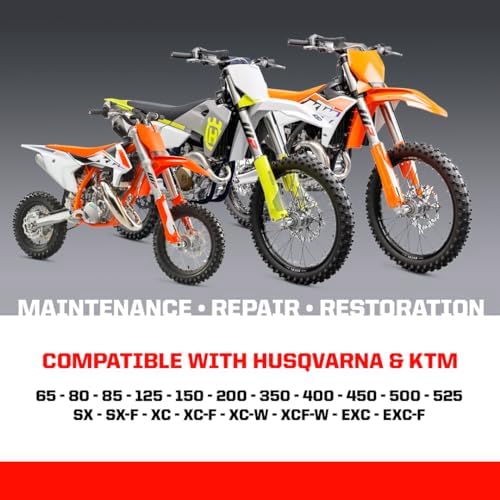 Pit Posse PP2709KTM KTM 210-Piece Metric Motorcycle Assortment Bolt Kit for KTM 690 SMC, KTM 660 SMC, KTM 625 SXC MXC, KTM 250SX F, KTM 450 EXC SX MXC