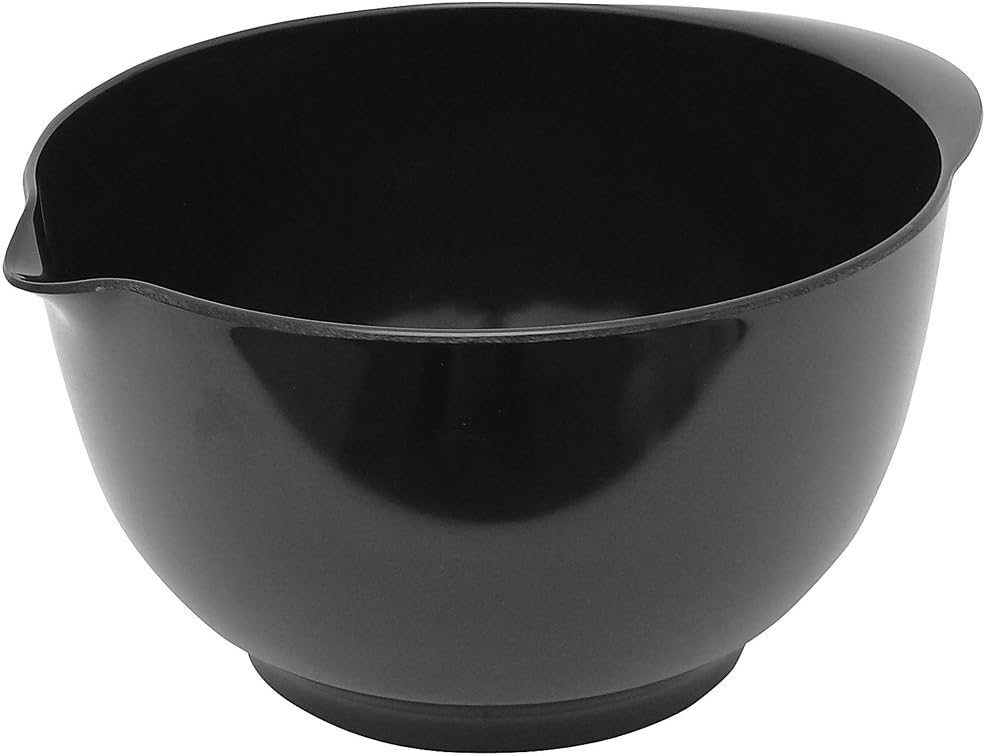 Hutzler Melamine Mixing Bowl Set: 2, 3 and 4 Liters, White (3234WH)