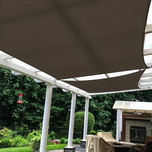 TANG 20' x 20' Sun Shade Sail with Super A Ring