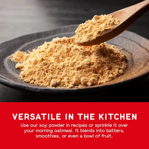 Shirakiku Kinako Japanese Roasted Soybean Flour - Additive-free Soybean Flour, Superfine Texture, Ideal for Baking & Cooking, 5 OZ (Pack of 1)