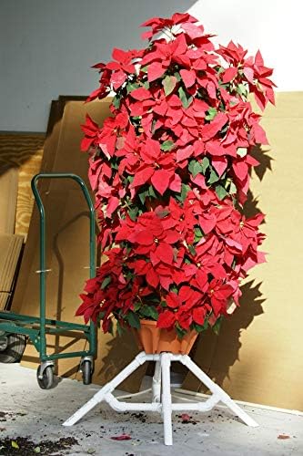 Mr. Stacky 5-Tier Pink Strawberry and Herb Garden Planter - Stackable Gardening Pots with 10 Inch Saucer