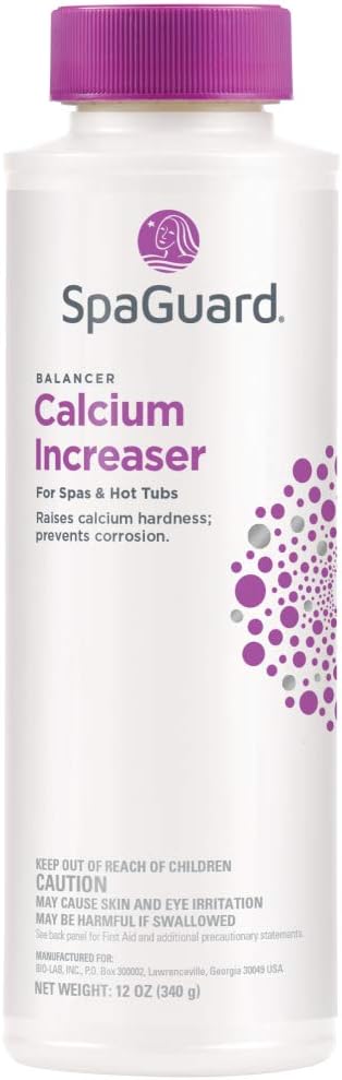 Spa Calcium Hardness Increaser, 12 oz, Single Pack | Raises Calcium Hardness, Easy to Use Granular Formula, Prevents Equipment Corrosion