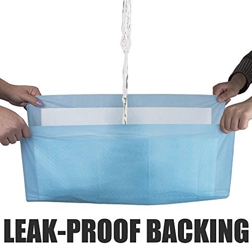 BV Puppy Pads Leak-Proof 100 Count 22"x 22" - Absorbent Pee Pads for Dogs with 6-Layer Design, Rapid Dry Sheet & Built-in Attractant - Dog Pad with Odor Control, Perfect for Puppies & Senior Dogs