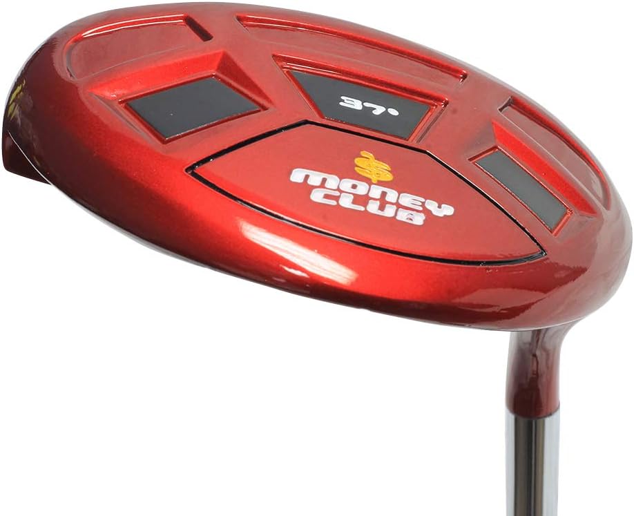 Right Handed Men's Money Club 37° Degree Fire Red Golf Chipper Save Easy Strokes