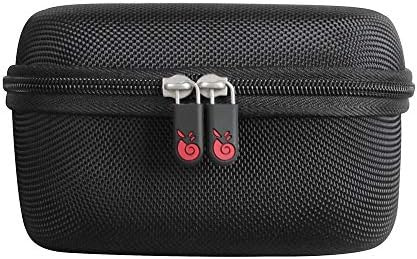 Hermitshell Hard Travel Case for Cricut Easy Press Mini Heat Press Machine (Black+Rosy)