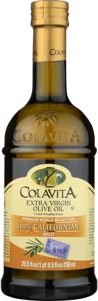 Colavita 100% Greek Extra Virgin Olive Oil, 25.5-Ounce