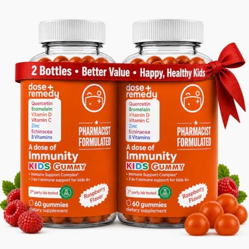 Dose of Immunity Immune Support Supplement & Booster for Adults, Zinc, 60ct