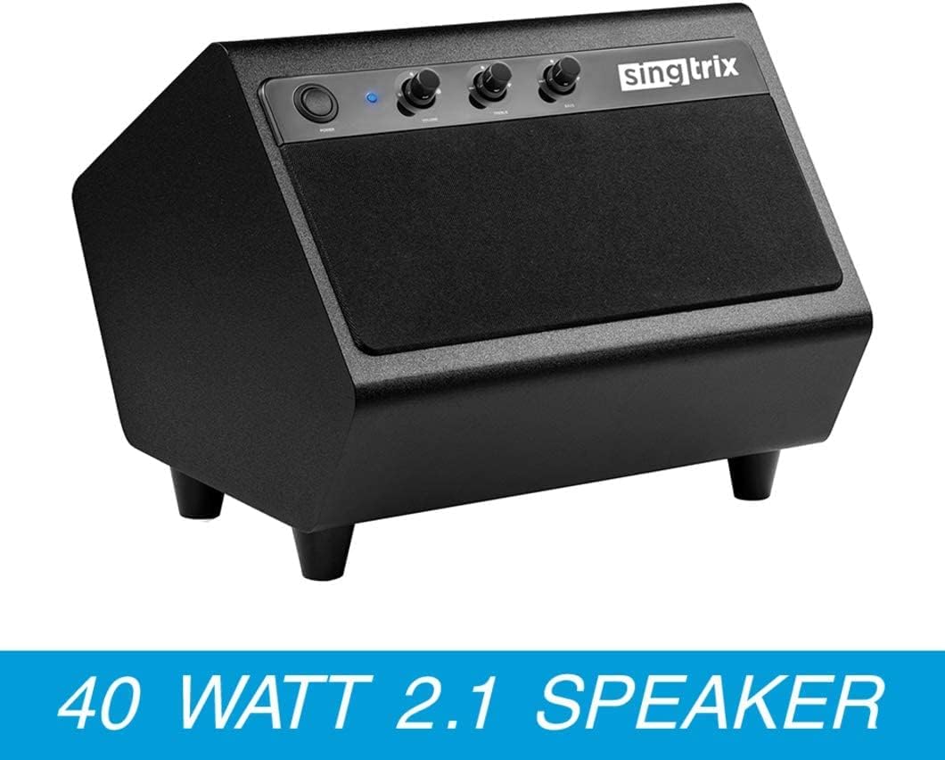 Portable Karaoke Machine On Shark Tank, Kids & Adults, All-In-One Karaoke System, 350+Voice Effects & Autotuning, PA Speaker, Party Bundle