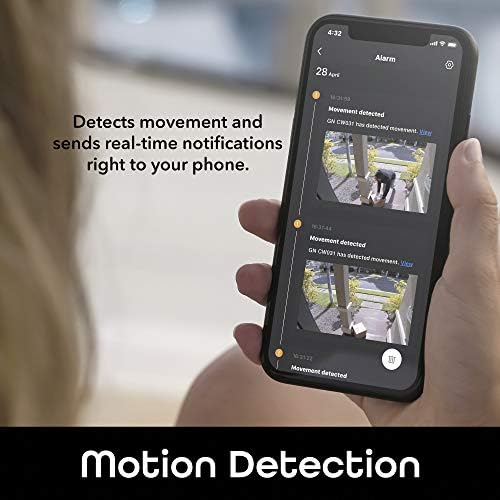 Geeni Freebird 2K Wireless Security Camera, Battery-Powered Waterproof | Outdoor camera with magnetic mount, smart motion detection, night vision