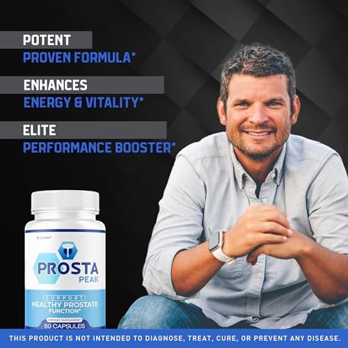 (2 Pack) Prosta Peak Capsules - Official ProstaPeak Support Supplement Pills For Men - Maximum Strenght