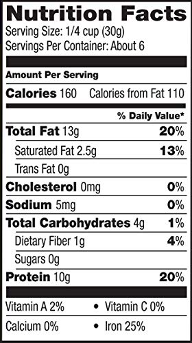 Good Sense Pumpkin Kernels (Pepitas) Shelled, Roasted No Salt, 6 Ounce