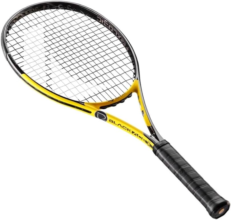 PROKENNEX Black Ace 315, Tennis Racket Unisex Adult, Black, Yellow, Carbon, L2
