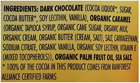 Chocolove Xoxox - Peach Bites Salted Caramel - Case of 8-3.5 Oz