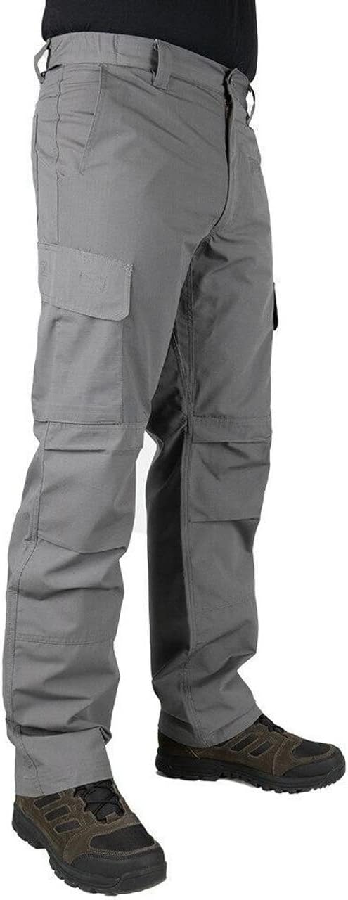 LA Police Gear LAPG Men's Urban Ops Tactical Pants | Gusseted Crotch, Ripstop, Water & Stain Resistant Work Pants for Men