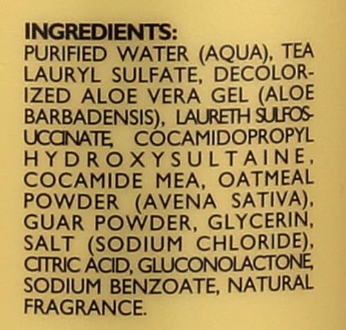 ShiKai Daily Moisturizing Shower Gel (Vanilla, 12oz) | With Hydrating Aloe Vera & Oatmeal | Scented Body Wash for Dry Skin Relief