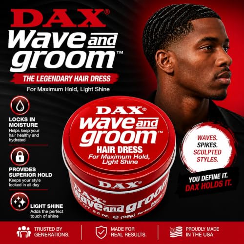 DAX Wave & Groom, 3.5 Ounce (Pack of 1)