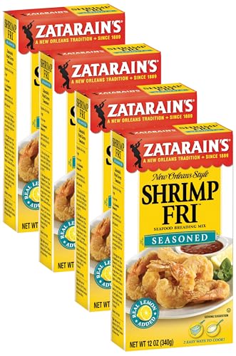 Zatarain's Seasoned Shrimp Fri Seafood Breading Mix, 12 oz