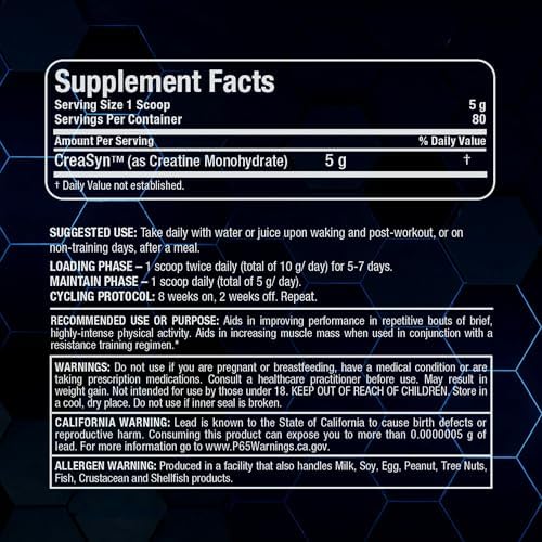 ALLMAX Creatine Monohydrate Powder, Micronized, Unflavored, 1000 g
