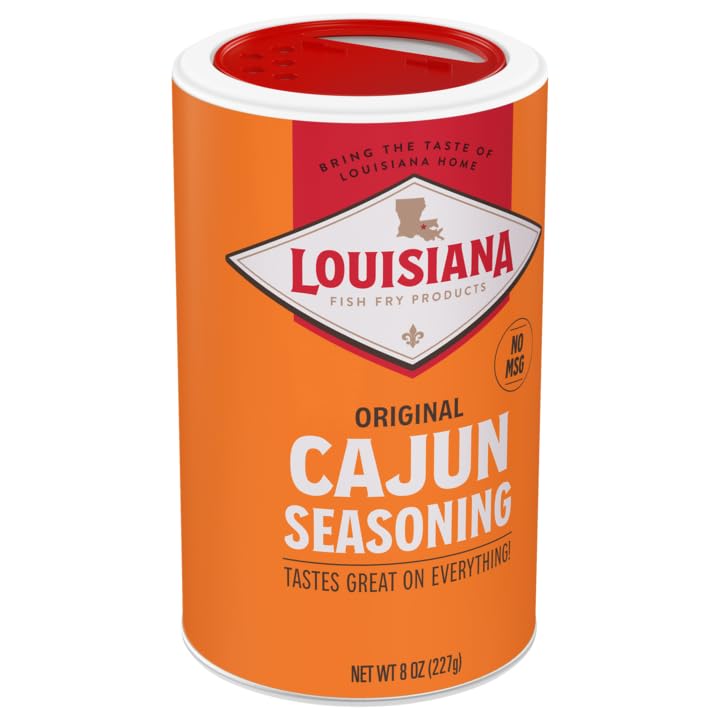 Louisiana Fish Fry Products Cajun Seasoning 8 Ounce