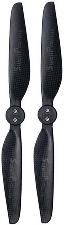Swellpro 1242 Quick Release Carbon Fiber 12" Propellers for SplashDrone 3/3+, Pair
