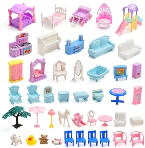 Huge Dollhouse for Girls, 11-Room Doll House Gift for Girls 3-10