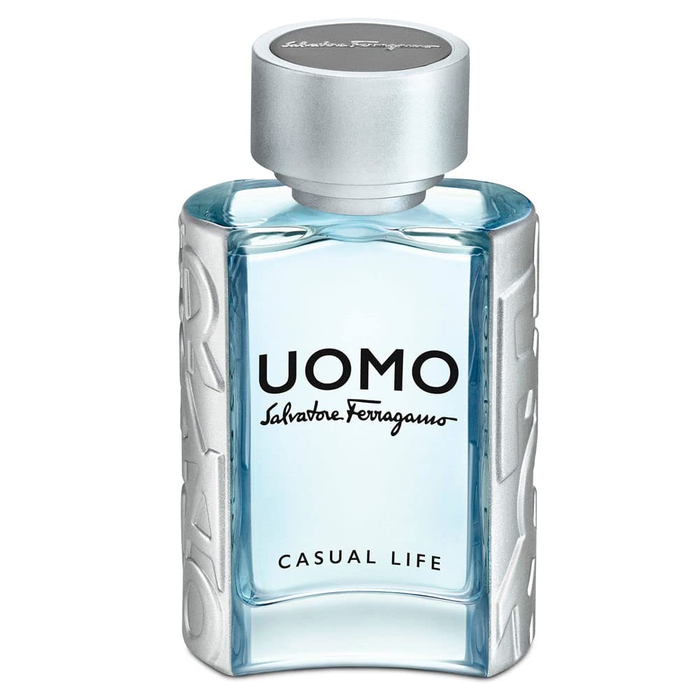 FERRAGAMO Uomo Ferragamo Casual Life Eau de Toilette Pour Homme, Cologne Spray for Men