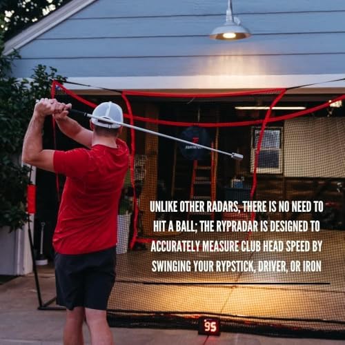 RYP Golf Radar Swing Speed Monitor and Radar for Rypstick