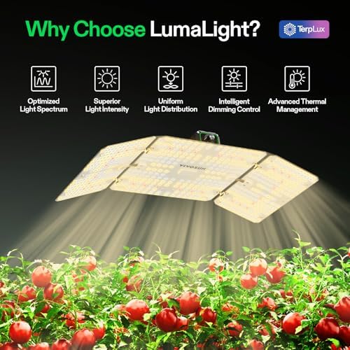 VIVOSUN LumaLight 200W LED Grow Light, Full Spectrum Plant Light