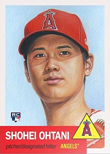 2018 Topps Living Set #7 Shohei Ohtani Baseball Rookie Card Los Angeles Angels - Only 20,966 made!