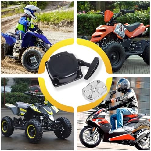 Podoy Recoil Pull Starter with Claw Pawl Cog for 33cc-50cc Small Engines | Compatible with 33cc 43cc 47cc 49cc 50cc Pocket Bike Dirt Bike Scooter