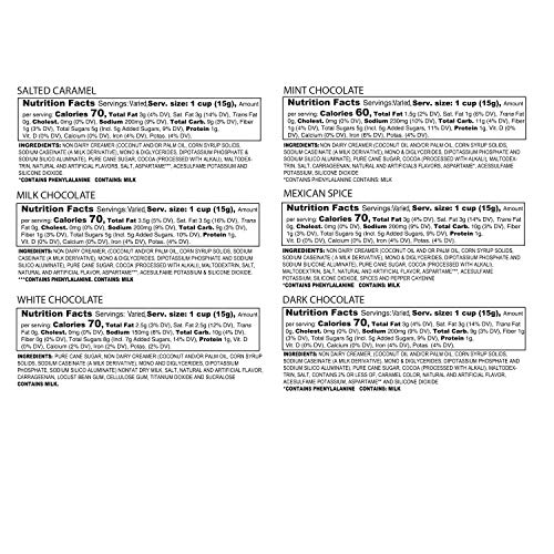 Crave Hot Chocolate Pods, Compatible with 2.0 K-Cup Brewers, Mint Chocolate, 40 Count