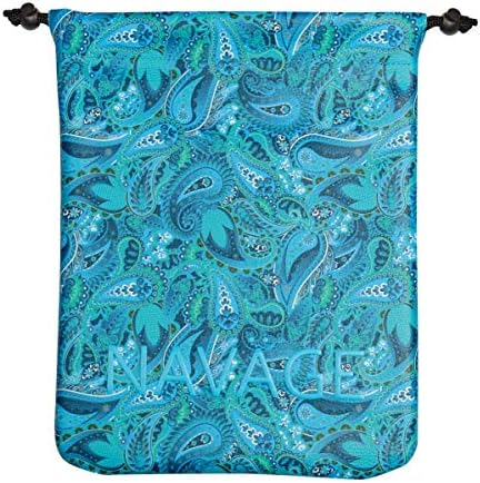 NAVAGE® Travel Bag for the Nose Cleaner, Paisley | Travel Ready: Custom-Fit Vegan Leather Pouch Keeps Your Nose Cleaner Protected on the Go