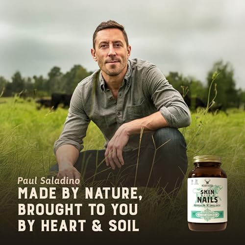 HEART & SOIL Beef Brain Supplement, 180 Capsules