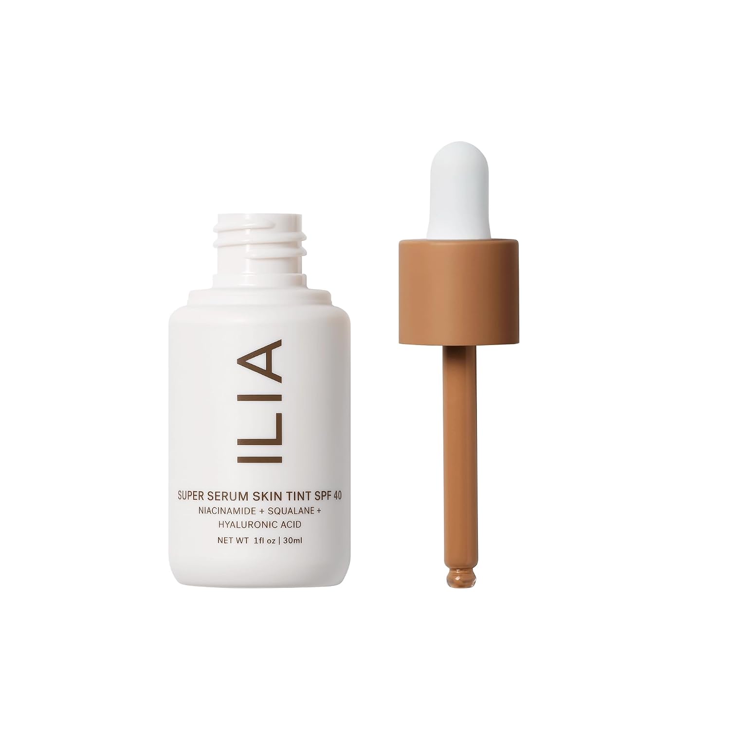 ILIA - Super Serum Skin Tint SPF 40 (Diaz ST7, 1 fl oz | 30 ml)