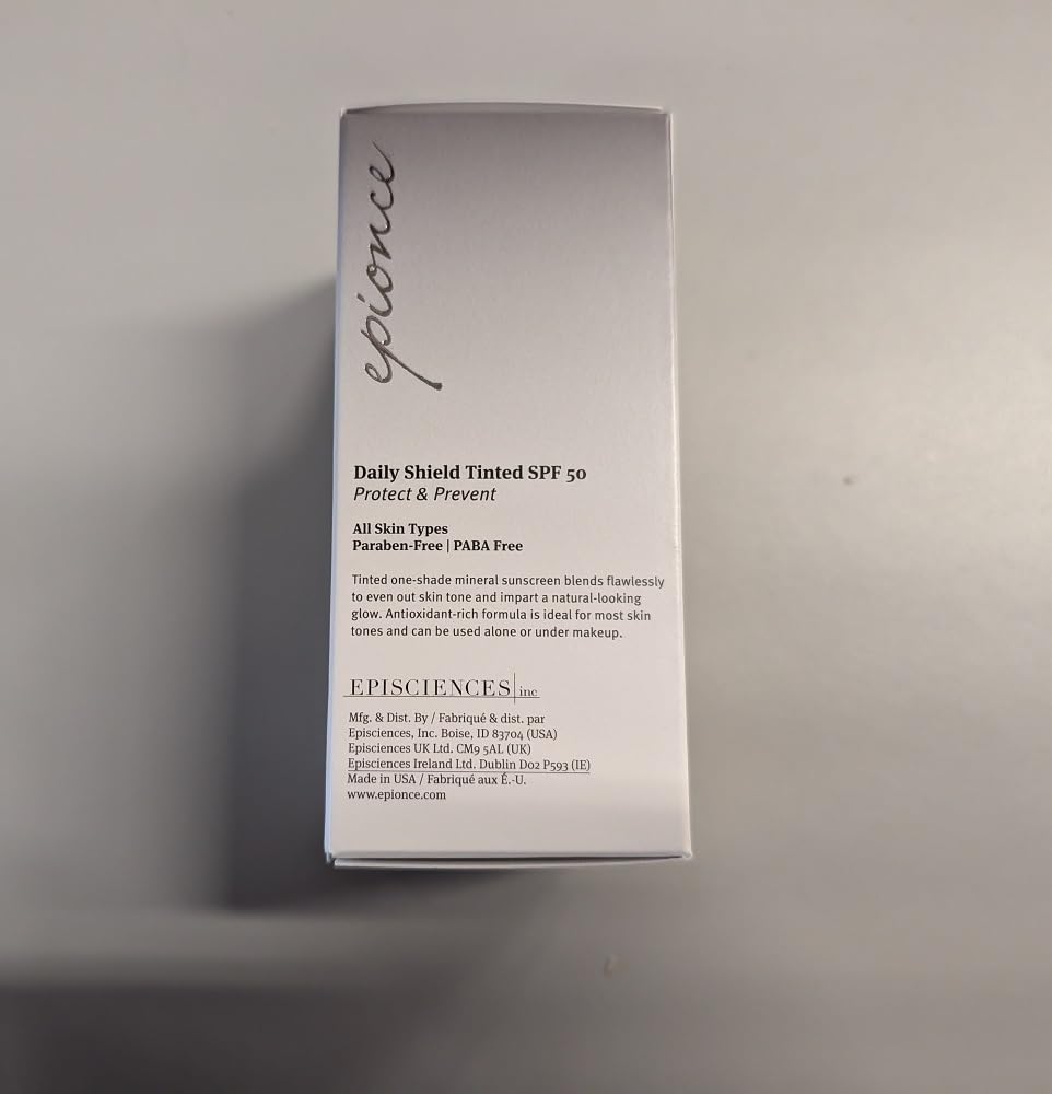 Epionce Daily Shield Tinted SPF 50 Facial Sunscreen Broad Spectrum Antioxidant
