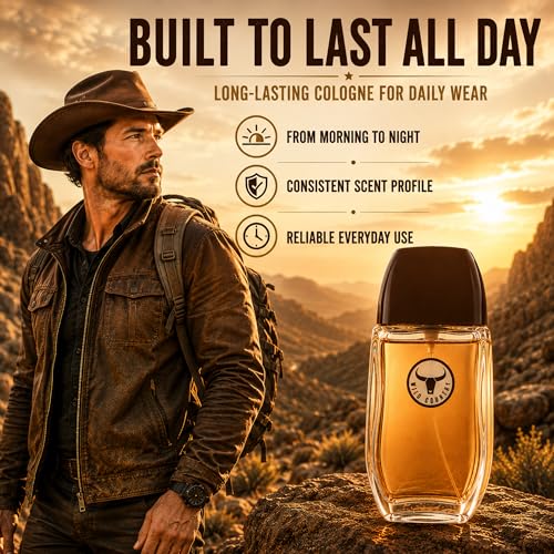 AVON Wild Country Cologne for Men - 3 oz | Long-Lasting Mens Cologne Spray with Lavender & Sandalwood. Bold, Aromatic Men's fragrances & Versatile daily wear body spray