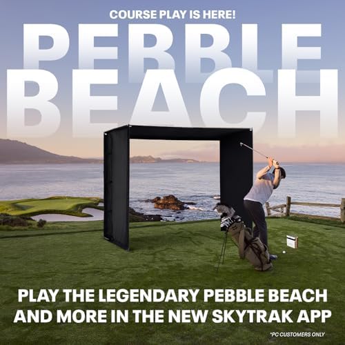 SKYTRAK Golf Launch Monitor | Photometric Technology for Ball Speed, Carry & Total Distance, Spin Rates