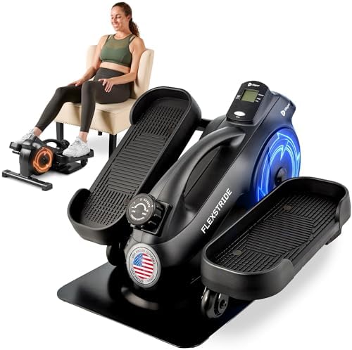 Lifepro Flexstride Under Desk Elliptical with Red Light Therapy Option