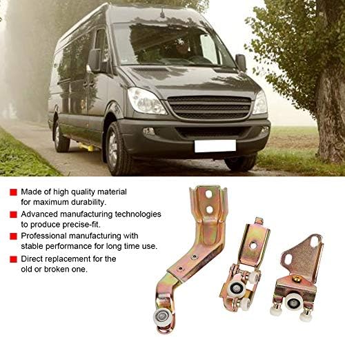 Dweekiy Sliding Door Roller, Car Right Sliding Door Roller Guide Set Fit for Sprinter 1995-2006 9017601347