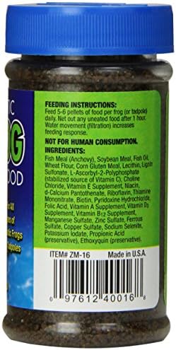 Zoo Med Aquatic Frog and Tadpole Food, 12 Ounces Each, Made in The USA (12 Ounces)