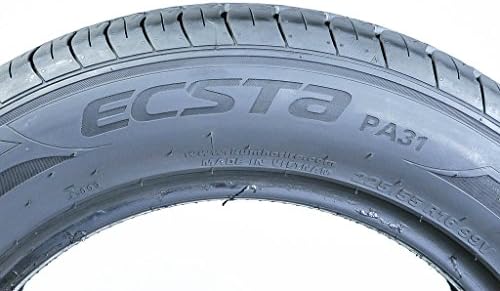 Kumho Ecsta PA31 All-Season Tire - 225/55R16 99V | Passenger Performance All Season Traction 99V Rated Extra Load Radial Construction Black Sidewall
