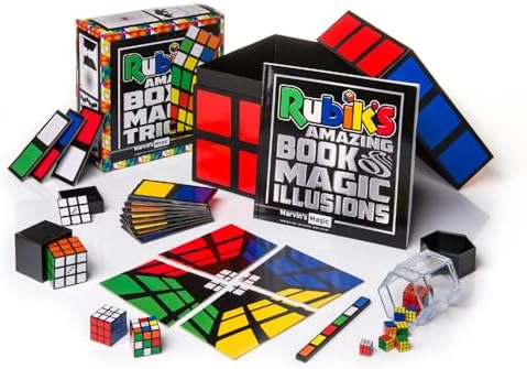 Marvin's Magic - Rubik's Amazing Box of Magic Illusions - Magic Set for Kids, Rubik's Set - Tricks for Children