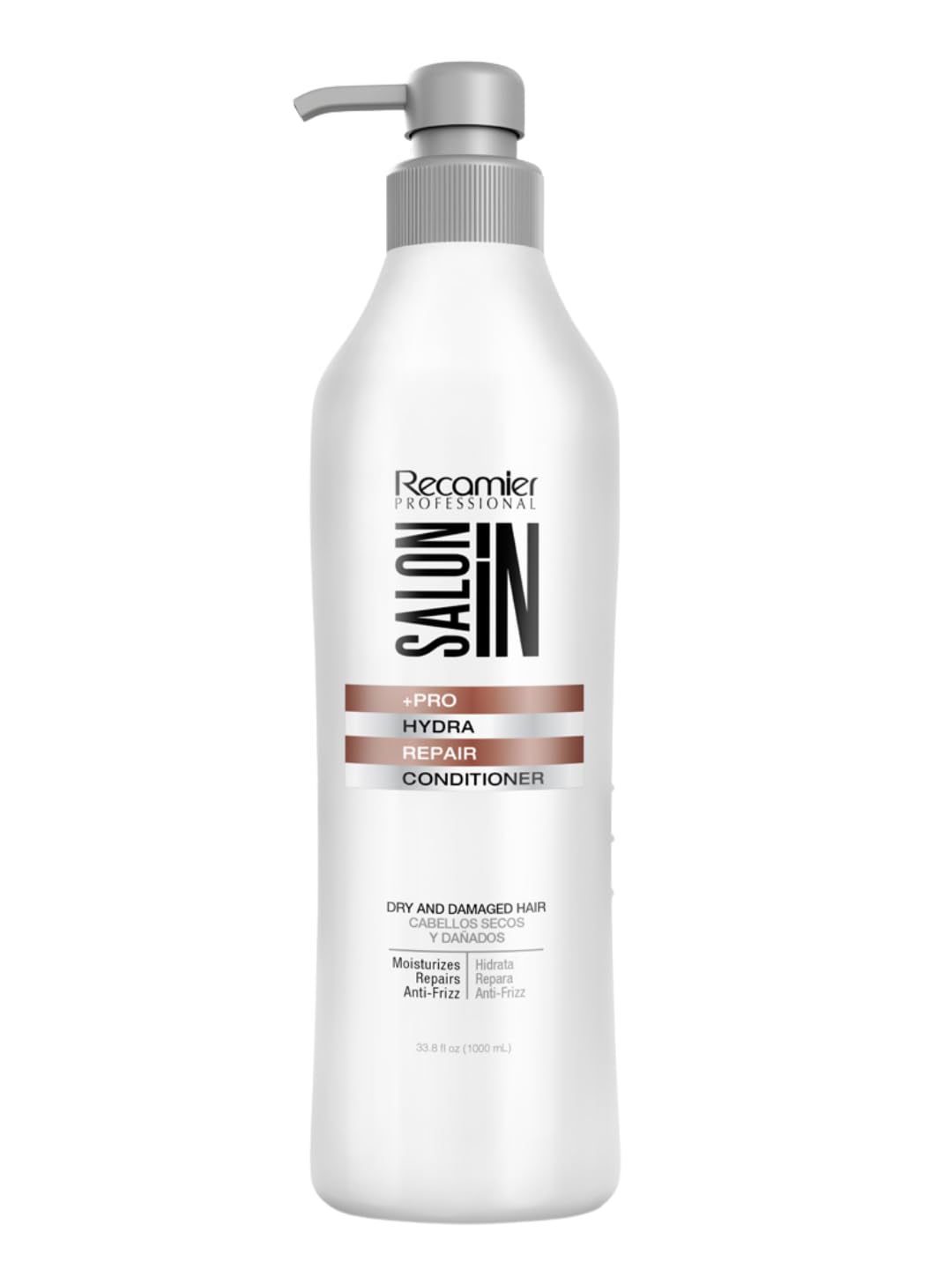 Salon In by Recamier - | Hydra Repair Hair Shampoo | Moisturizing & Strengthening for Dry, Damaged Hair | 10.1.fl.oz / 300 ml