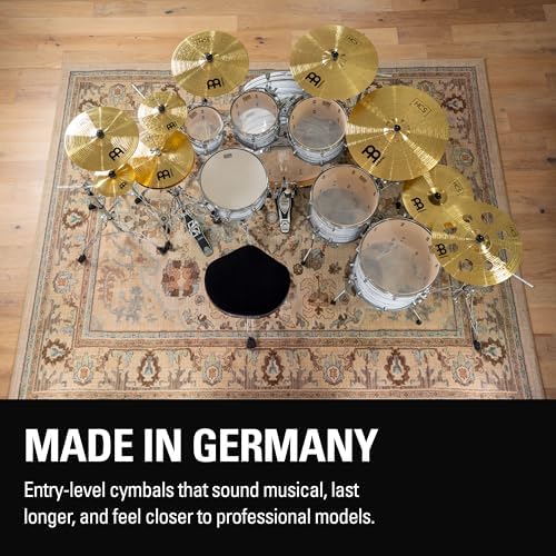 Meinl Cymbals Crash Cymbal for Drums, 14" HCS — MADE IN GERMANY | Durable Brass Alloy, Bright & Musical Sound