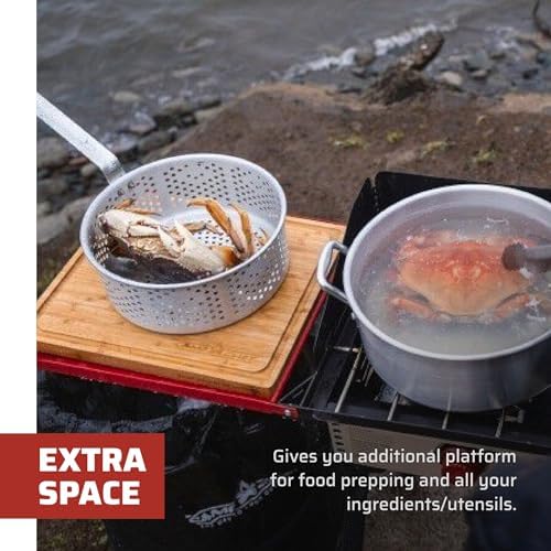 Camp Chef Folding Side Shelf Set for 2 Burners