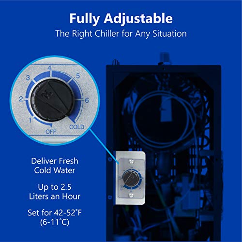Express Water ROALK5D, 10-Stage Under Sink RO System, Alkaline, 50 GPD | NSF Certified 372, Deluxe Chrome Facuet, Reduces 99% of Impurities, BPA Free, Leak Detection